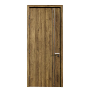 Elegante Puerta de Madera WPC con Marco para Uso Interior - Product Image 5