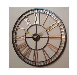 Manufacturer & Exporter Customized New Design Wall Clock Wholesale Most Popular Handmade Roman Numbers Metal Golden Wall Clock - Product Image 3