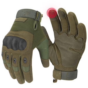 Gants tactiques durables avec une adhérence améliorée et un soutien renforcé de la paume pour les travaux en extérieur, l'entraînement, la randonnée et les programmes d'aventure - Product Image 1