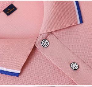 Último diseño, nueva camiseta polo para hombre, alta calidad y precio económico, camiseta polo informal, logotipo personalizado, camisetas polo estilo urbano. - Product Image 2