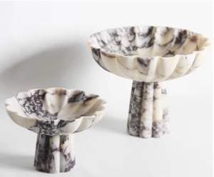 Tazón de resina decorativo de lujo para servir en la mesa, para ensalada de frutas, aperitivos, elegante tazón de cocina - Product Image 4