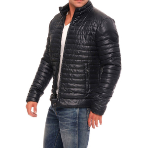 High Quality Plus Size Men's Puffer Jacket with Custom Logo Breathable Long Sleeve <b>Work</b> Jacket with Different Design - Product Image 3