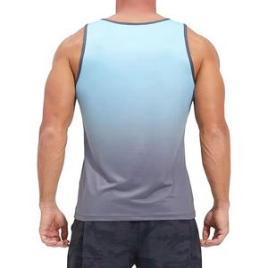 Débardeurs en tricot unis pour hommes Aim Sports, respirants, à séchage rapide, col rond, sans manches, vêtements de sport décontractés, 100% coton - Product Image 3