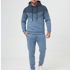 Survêtement pour homme anti-boulochage en molleton de coton épais, respirant et sans coutures, fabriqué par Sewing Hub Industry - Product Image 5