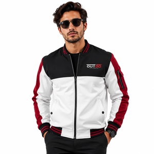 2026 New Stylish Casual Winter Wear Bomber Jackets Men's Customized Good Quality Design Bomber Jackets OEM Serviced Design - Product Image 1