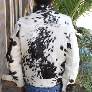 Chaqueta de Cuero con Pelo para Hombre de Alta Calidad para Invierno, con Logotipo Frontal, Cuero Suave, Transpirable y Ecológico - Product Image 2