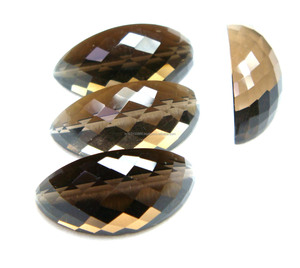 Cuarzo ahumado de alta calidad, MARQUESA, tablero de ajedrez, piedra de cuarzo marrón, joyería fina de alta calidad, piedra preciosa suelta hecha a mano - Product Image 4