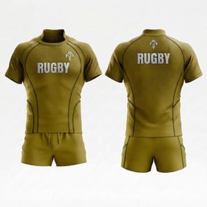 Uniforme de Rugby de Primera Calidad de RIVIAN ATLANTIC con Impresión por Sublimación, Manga Corta, 100% Poliéster, Calidad Premium, Logotipo Personalizado - Product Image 1