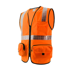 Chaleco de Trabajo de Alta Visibilidad para Hombre, Diseño Reflectante para Uso en Exteriores, Chaleco de Seguridad, Venta al Por Mayor - Product Image 2