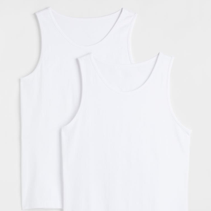 Wholesale Custom Cotton Solid <b>Stringer</b> Gym <b>Vest</b> Fitness Singlet Workout Muscle Bodybuilding Men's Tank Top with Button Diamonds - Product Image 4