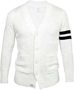 Pulls en tricot pour hommes d'université, style décontracté d'hiver, design personnalisé, respirant, séchage rapide, polyester/coton, vente en gros - Product Image 2