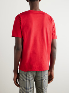 Camiseta Extra Grande Premium de 220 g/m² para Hombre, 100 % Algodón, Mezcla de Poliéster, Tejido de Punto, Talla Grande, Diseño de Letras con Logotipo Digital Personalizado - Product Image 3