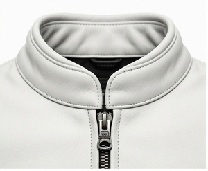 Good Quality Motorbike Clothing Regular Fitted Zipper Closure <b>Racer</b> Apparel Moto GP Style Men's Leather <b>Jacket</b> Male - Product Image 6