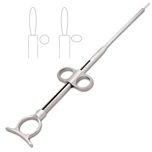 Vente en gros : Instrument manuel EVES Tonsil Snare en acier inoxydable de calibre 25, de qualité médicale, Classe I, pour ORL - Product Image 4