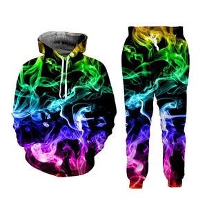 Men's Custom Logo 100% Cotton Fleece Track Suit Set Long Sleeves <b>Zip</b>-<b>up</b> <b>Jacket</b> Pants Plus Size Winter Sublimation Breathable - Product Image 5