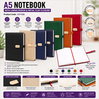 Carnet A5 en PU souple avec reliure cousue, boucle pour stylo, agenda, journal, 192 pages d'écriture, papier 80 GSM, idéal pour le bureau, l'école, les voyages, personnalisable