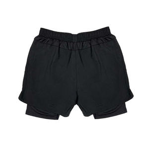 Pantalones Cortos Deportivos Transpirables Personalizados de Secado Rápido de Alta Calidad de 2 Capas Unisex para Tenis para Hombre - Product Image 3