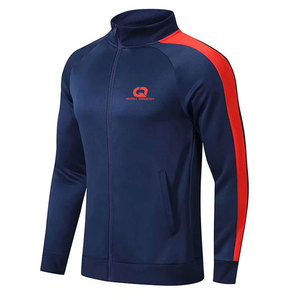 Veste de survêtement zippée intégrale pour homme, respirante et coupe-vent, idéale pour la course, l'entraînement, la gym et les activités sportives – Excellent rapport qualité-prix - Product Image 1