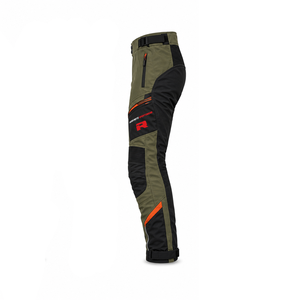 Gear for motorcycle riders seeking winter comfort with waterproof textile <b>trousers</b> warm inner lining reinforced knees and secure - Product Image 2