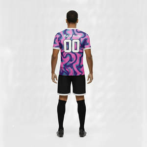 Nouvelle Conception Personnalisée Kit Complet d'Uniforme de Football de Haute Qualité Original d'Usine Maillot de Foot Manches Courtes Unisexe 2026 - Product Image 5