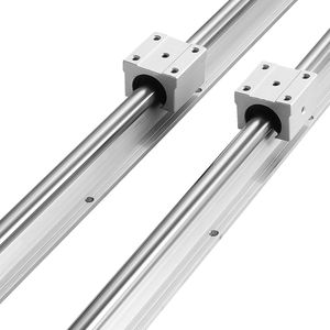 Set di 2 Guide Lineari SBR16 da 31,5 Pollici/800 mm e 4 Blocchi Scorrevoli SBR16UU, Modello HGR20 Lunghezza 800mm - Product Image 4