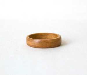 Anillo de Madera Pulida Hecho a Mano Estilo Rústico, Banda de Dedo de Madera Natural, Estilo Bohemio, Ligero, Unisex, Decoración de Pared para el Hogar, Boda - Product Image 3