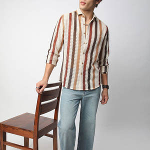 Chemise en flanelle pour homme de style luxueux, très vendue, anti-rides, haute qualité, prix raisonnable, manches longues - Product Image 4