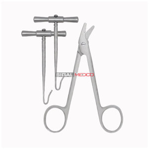 Kit de chirurgie orthopédique vétérinaire, manuel, acier inoxydable allemand, ensemble d'instruments chirurgicaux pour os d'animaux, complet, certifié CE - Product Image 3