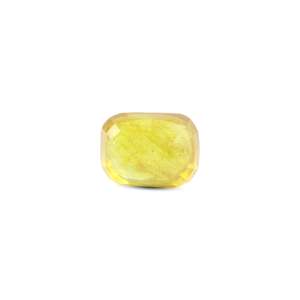 Handcrafted 7.25 Carat Yellow Sapphire Loose Gemstone-Cushion Cut 4x6mm AAAAA Quality for Fine Jewelry - Product Image 2