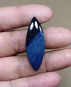 Piedra Preciosa Suelta de Alta Calidad, Corte Marquesa, Azul Leland, 37x12, 25 Quilates, para Anillo, Pulsera, Fabricación de Joyería DIY - Product Image 2