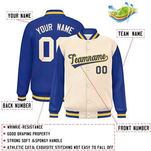 Chaqueta Varsity con Bordado de Letras de Alta Calidad al por Mayor, Adecuada para Uniformes de Equipo - Product Image 2