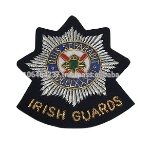 Wholesale High Level Quality Custom Requirement Logo 100% Wire & Wool Clothing Irish Badges - Product Image 5