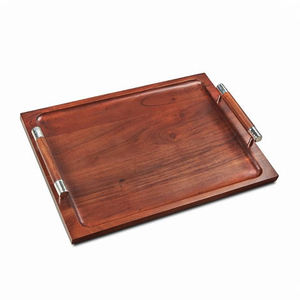 Exclusive Premium Wood <b>Serving</b> Tray for <b>Beverage</b> Service Premium Coffee Tea <b>Serving</b> <b>Set</b> with Unique Design - Product Image 4
