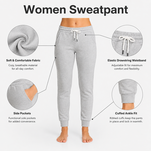 Straight Fleece <b>Sweatpants</b> For <b>Women</b> Breathable Training Gym Fitness Workout Wear Adjustable Waist <b>Sweatpants</b> Men - Product Image 6