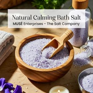 Sel de l'Himalaya naturel apaisant avec essence de lavande, cristaux riches en minéraux pour une relaxation profonde, expérience de spa moderne - Product Image 5