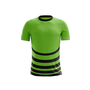 Maillot de football respirant personnalisé avec logo d'équipe, séchage rapide, évacuation de l'humidité, vêtements de sport athlétiques pour match et entraînement - Product Image 6