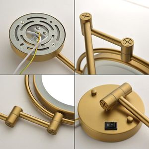 "<b>Smart</b> 360 Rotation Waterproof Oval Shaving <b>Mirror</b> for Bathroom Easy Hanging" - Product Image 4