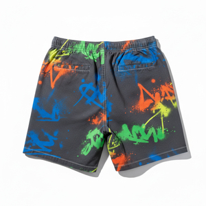 Shorts Métalliques Brillants pour Femme – Tenue de Festival Rave – Short Taille Haute Sexy pour Soirée – Short Laser Holographique - Product Image 3
