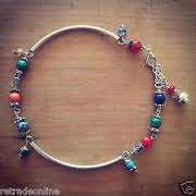 Pulsera Bohemia con Cuentas de Plata de Ley 925, Joyería para Pies para Mujeres y Niñas, Ideal para Bodas, Fiestas, Hldi Mehendi - Product Image 2