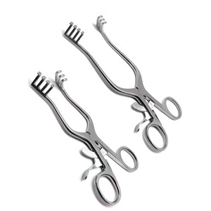 เครื่องมือผ่าตัดแบบมืออาชีพ Weitlaner Retractor ทำจากสแตนเลสสตีล ชนิดยึดติดด้วยตัวเอง ฆ่าเชื้อด้วยอุณหภูมิสูง - Product Image 1