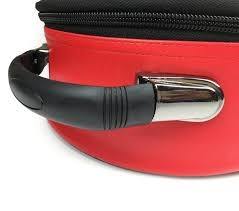 Étui pour casquette/chapeau de chapitre maçonnique Royal Arch, rouge, avec triple Tau brodé, livré avec broderie machine. - Product Image 2