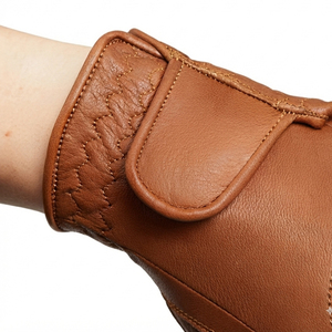 Gants d'équitation en cuir légers et personnalisables, unisexes, nouveau stock, confortables, durables, respirants, pour l'été - Product Image 4