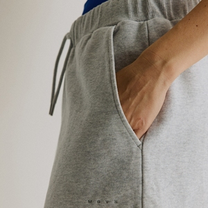 Shorts/Faldas Clásicos de Cintura Media, 100% Algodón Felpa, con Bolsillos, Estilo Urbano, Cierre Elástico - Product Image 6