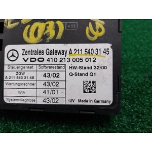 ECU และโมดูลคอมพิวเตอร์มือสองสำหรับรถยนต์ E-class รุ่น A2115403145 - Product Image 5