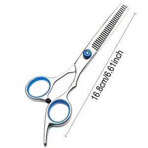 Thinning Scissor 6.6_ Hair Dressing Scissors Barber Thinning Professional Top High Quality Thinner <b>Shears</b> Tension Adjustable - Product Image 6