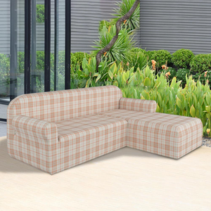 100% Waterproof UV 50+ Protection Rip-Stop Dustproof Sectional Covers Patio Furniture Covers Custom L Shape <b>Sofa</b> <b>Slipcover</b> - Product Image 2