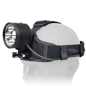 Lampe frontale LED rechargeable étanche ZeroBeam H50, éclairage à faisceau large pour environnements extérieurs, portée de 561 m - Product Image 1