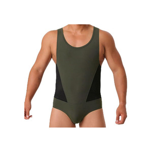 Latest Design Wholesale Adult Best Design MMA Wrestling Singlets Workout Clothing Custom Sublimated Wrestling Singlets - Product Image 3