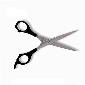 Ciseaux de coiffure d'entraînement avec manche en plastique, logo personnalisé, fournis directement par l'usine, en acier inoxydable à haute teneur en carbone - Product Image 5