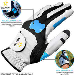 Agarre Perfecto en Cada Golpe, Incluye Videos de Entrenamiento, Corrige tu Golpe Deslizante y Mejora tu Agarre, Guantes de Golf para Hombre - Product Image 3